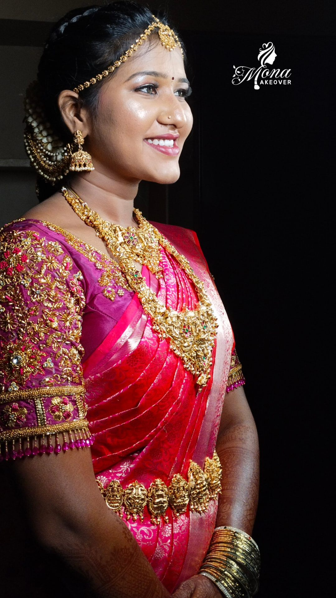 Madurai bridal makeup artist portrait